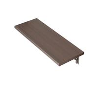 Mesa plegable montada en la pared para ahorrar espacio, banco de trabajo flotante de madera para laptop, para sala de estar, dormitorio, oficina y balcón (color 1, 80 x 20 cm)