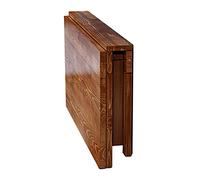 Mesa plegable montada en la pared para cocina, comedor, oficina en casa, trabajo, laptop, computadora, escritorio, hoja, estantería de madera, mesas de aprendizaje, 60 x 40 cm, 70 x 50 cm, 80 x 60 cm