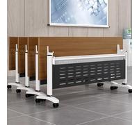 Mesa Plegable Móvil, Moderna Mesa de Conferencias Plegable con Ruedas Silenciosas, Mesa de Seminario de Capacitación Móvil para Salas de Conferencias y Capacitación, Rectangular, 47.2 X 23.6