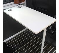 Mesa plegable multifuncional de 39,5 x 79,5 cm, ideal para caravanas, lavandería, cocina, hogar, bar, comedor, oficina, perfecta para uso en interiores y exteriores