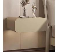 Mesa plegable multifuncional, Mesita de noche flotante de pared con cajón, moderna y sencilla, ideal for dormitorios y espacios reducidos, completamente ensamblada, ideal for maquillaje y tocador.(Kha