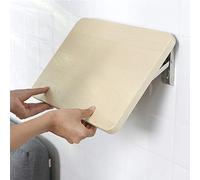 Mesa plegable multifuncional montada en la pared para espacios pequeños, mesa compacta de aprendizaje y computadora, estante de baño versátil, 1-50 x 31 cm