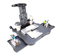 Mesa plegable para asiento trasero de coche, bandeja de comida ajustable de alta resistencia y mesa con reposacabezas con diseño resistente y fácil de limpiar, categoría para remolque, RV, camión, cam
