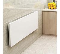 Mesa plegable para colgar en la pared, mesa de cocina de madera maciza que ahorra espacio, banco de trabajo versátil para colgar en la pared y escritorio con caballete para espacios pequeños