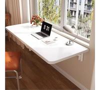 Mesa Plegable para Montar en la Pared, Mesa Plegable para Montar en la Pared en el lavadero Ahorra Espacio y es fácil de Guardar, Ideal para cocinas y comedores pequeños com White 60x40cm/23.6x15.7in