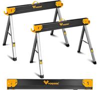 Mesa Plegable para Sitio de Trabajo, Paquete Individual, 1100 Libras (500 kg) de Capacidad, 2 Posiciones, construyendo tu estación de Trabajo