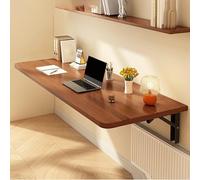 Mesa Plegable Pared, Escritorio Plegable, Escritorio Flotante, Mesa Plegable Comedor, Estante de Pared Plegable, para Oficina, Hogar (Color : White, Size : 11.8x31.4in/30x80cm)