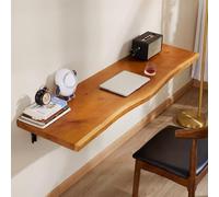 Mesa Plegable Pared Escritorio Plegable Pared Espacio Pequeño Material de Pino Ahorra Espacio Apto for Cocina y Lavadero(120x45x3cm/47x18x1in)