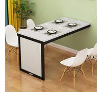 Mesa Plegable Pared Mesa Cocina Plegable Mesa de Hoja abatible Plegable montada en la Pared, Mesa de Comedor Flotante Convertible para Espacios pequeños, Escritorio de Mesa de Oficina en CAS