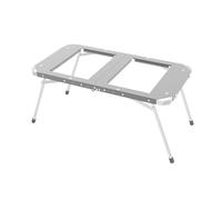 Mesa Plegable Pequeña Portátil - Herramienta de Cocina Ligera y Portátil de Aleación de Aluminio | Mesa Auxiliar Pequeña para Exterior y Acampada - Para Reuniones Familiares Picnic en Patio en