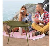Mesa plegable - Picnic Table | Mesa de camping | Utility Folding Table For Picnic, Anti-slip Folding Beach Table, Great For Outdoor, Picnic, Beach, Hiking, Lightweight & Portable Table - Outdoor Table