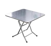 Mesa plegable portátil de acero inoxidable y mesa de preparación estable para restaurante, cocina, hogar y hotel, diseño compacto para un fácil almacenamiento y uso