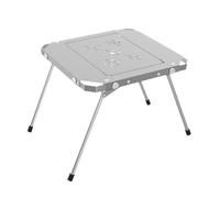 Mesa Plegable Portátil de Camping - Suministros de Jardinería Plegables Portátiles de Aleación de Aluminio | Mesa Pequeña para Exteriores - Reuniones Familiares, Deportes, Jardín, Patio, y Acampada