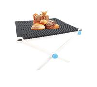 Mesa plegable portátil genérica, portátil, mesa de patio, 8,66 x 8,66 x 4,92 pulgadas, diseño de rolling, resistente y ligero, al aire libre para RV Travel Camping Picnic Tailgating