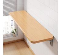 Mesa plegable que ahorra espacio para lavandería y cocina, mesa de madera montada en la pared, varios estilos disponibles, alta capacidad de carga, fácil instalación, solución versátil y elegante.