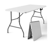 Mesa plegable resina yoevu, interior y exterior, fácil transporte