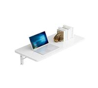 Mesa plegable resistente para montar en la pared, escritorio multifunción para computadora con accesorios, ahorra espacio, fácil de instalar, 50 x 30 cm, ideal para oficina en casa y espacios pequeños