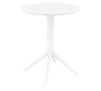 Mesa plegable sky plástico blanco 60x60x74 cm