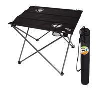 Mesa plegable textil para camping aktive