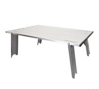 Mesa Plegable Ultraligera Aktive, 55x41x20 Cm, Plateado