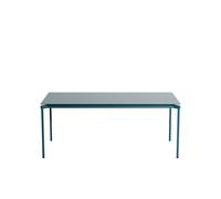 Mesa rectangular FROMME 90x180 Azul Océano