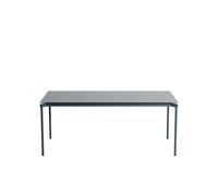 Mesa rectangular FROMME 90x180 Gris Azul