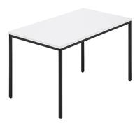 Mesa rectangular, tubo cuadrado revestido A x P 1200 x 800 mm