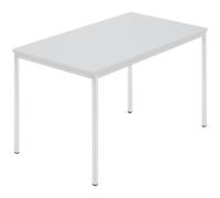 Mesa rectangular, tubo cuadrado revestido A x P 1200 x 800 mm