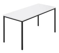 Mesa rectangular, tubo cuadrado revestido A x P 1400 x 700 mm