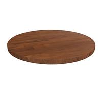 Mesa redonda de comedor de madera superior, 30 x 1,5 cm, Dark Oak Coffee Table for Restaurant & Bar, Durable Commercial Use, Stylish Furniture Upgrade