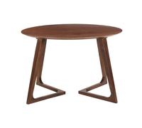 Mesa redonda de diseño de madera maciza 115 cm BANDOL