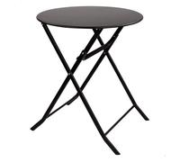 Mesa redonda plegable jardín metal Aktive, 61047