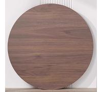 Mesa redonda de madera de repuesto de 30,5 cm, 40,6 cm, 50,8 cm, ideal para mesas de café, acabado marrón, 100 cm de diámetro