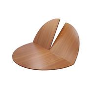 Mesa redonda de madera, diseño plegable grande, de 120 cm a 240 cm de diámetro, fácil de almacenar, repuesto para mesas plegables redondas, solo parte superior de la mesa