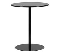 Mesa redonda de pub con parte superior de metal y base estable para cocina pequeña, comedor, bar, dormitorio, cafetería, restaurante