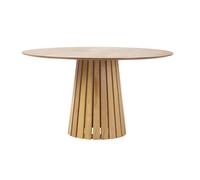 Mesa redonda de roble claro DITA de 137 cm