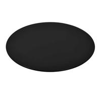 Mesa redonda de vidrio templado de 400 mm para mesa de comedor y mesa de | Vidrio templado grueso, superficie resistente a los arañazos, se limpia con un paño húmedo, para interiores y exteriores