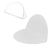 Mesa redonda plegable de 39 pulgadas y 43 pulgadas de grosor, mesa de madera portátil de 0.6 pulgadas de grosor para juegos de cartas y fiestas, extensor de mesa plegable blanco, uso temporal, 100 cm