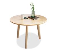 Mesa redonda plegable de estilo japonés para dormitorio, impermeable y antideslizante, ideal para sala de estar, ventana de bahía, sala de té u oficina en casa persiguiendo el amanecer
