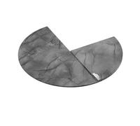 Mesa redonda plegable, extensor de madera que ahorra espacio, diseño sin patas para un fácil almacenamiento, ideal para cenas, fiestas y eventos