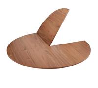 Mesa redonda plegable solamente, diseño plegable de 4 puntos, ahorra espacio para banquetes, cocina, comedor