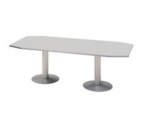 Mesa Reunion Meeting 3003At02 Estructura Aluminio Tablero Gris 220X100X72Cm