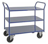 Mesa rodante KM41 Kongamek, 3 pisos, L x A x H 1070 x 550 x 975 mm