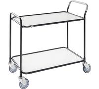 Mesa rodante Kongamek, 2 pisos, L x A x H 1020 x 555 x 965 mm