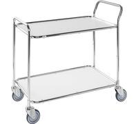 Mesa rodante Kongamek, 2 pisos, L x A x H 1020 x 555 x 965 mm