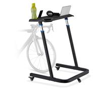 Mesa rodillo bicicleta escritorio ajustable 3 ruedas antideslizante portátil