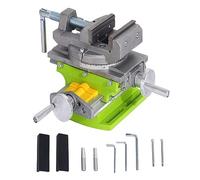 Mesa rotativa 90 ° 3 "Cruz Slide Drill Press Vise Horizontal Precision Milling Drill Machine Vernier Reading Milling Drilling Perforación