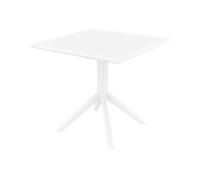 Mesa sky plástico blanco 80x80x74 cm