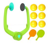Mesa Tenis Trainer, Hangable Portátil Adjustable Door Pong, Kids Plunking | Incluye mesa tenis trainer, hangable portable adjustable door pong, kids plunking game, seguro handling, and versátil use