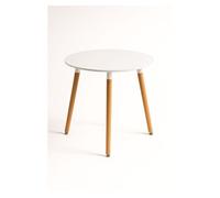 RegalosMiguel Mesa Tower Redonda 80 cm - Blanco